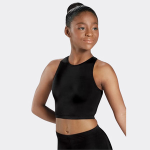 Ladies High Neck Crop Top