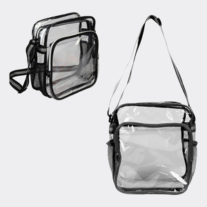 Diamond Clear TPU Messenger Bag