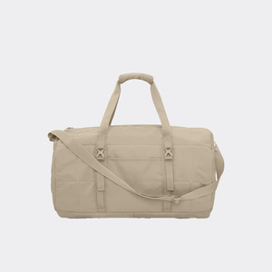 Matte Quilted Barrel Duffel
