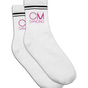 CM DANCING Pink  SLX Half-Crew Cotton Socks