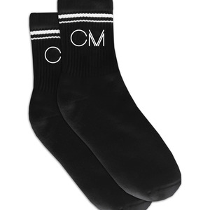  CM DANCING Black SLX Half-Crew Cotton Socks